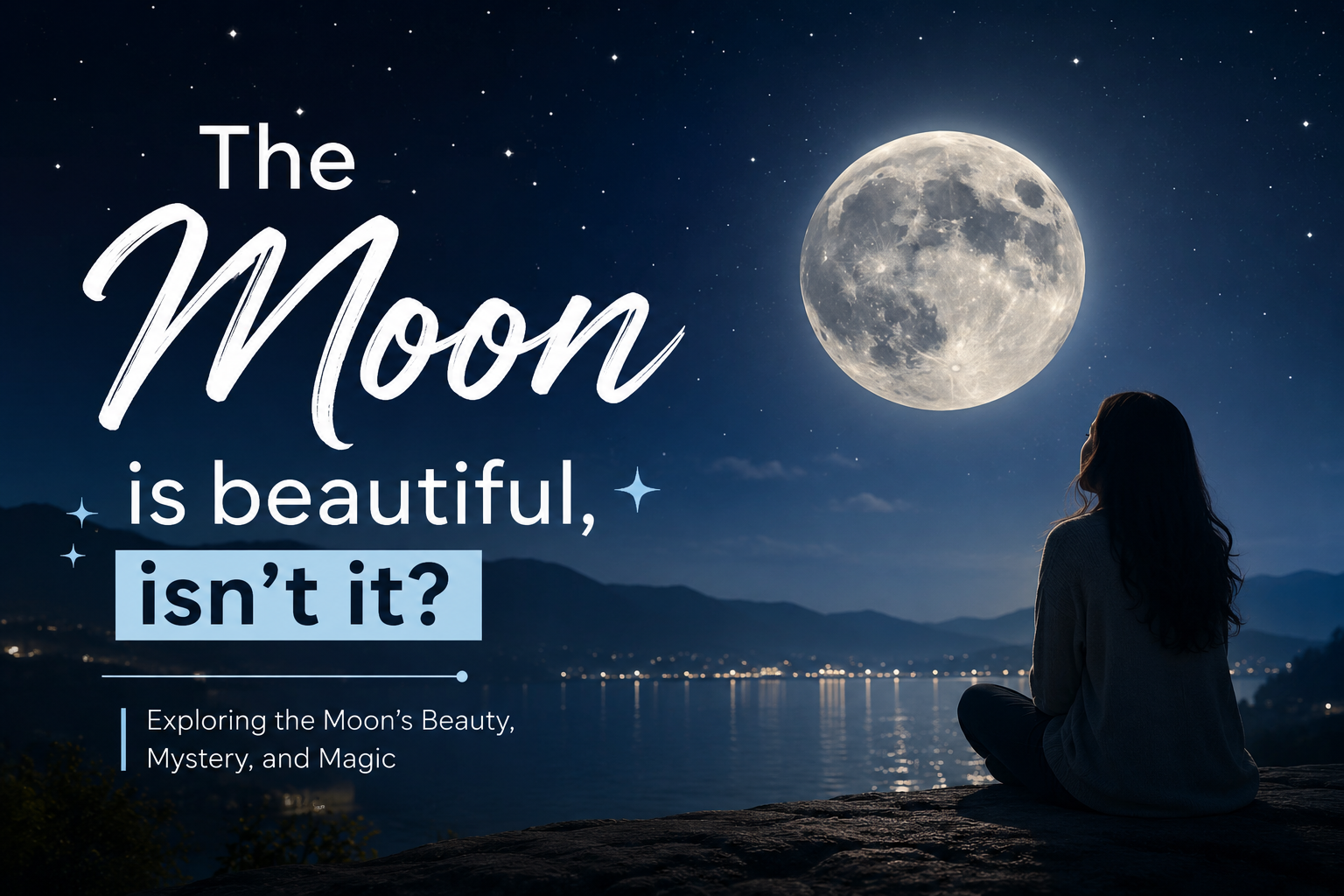 the moon is beautiful isn't it