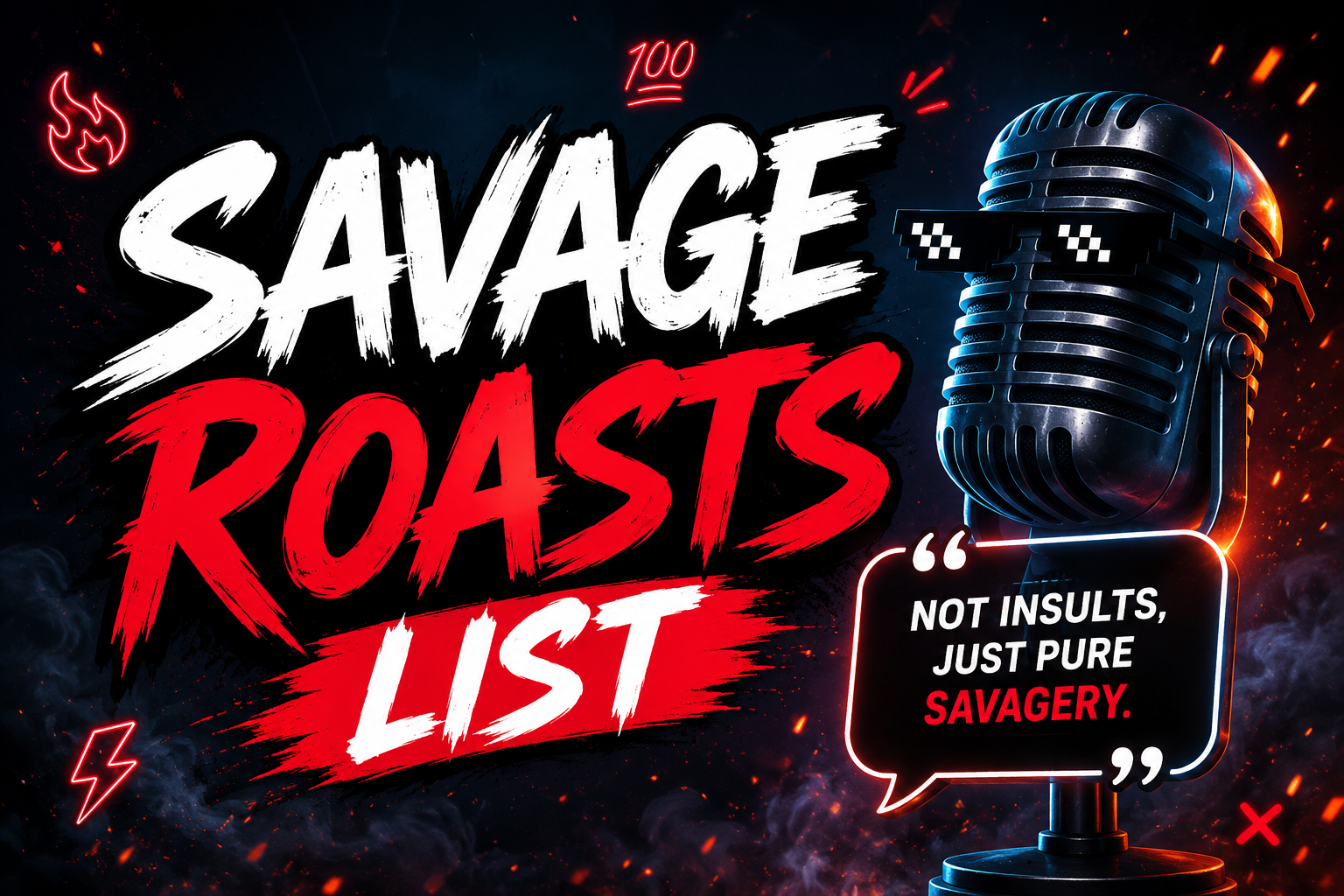 savage roasts list