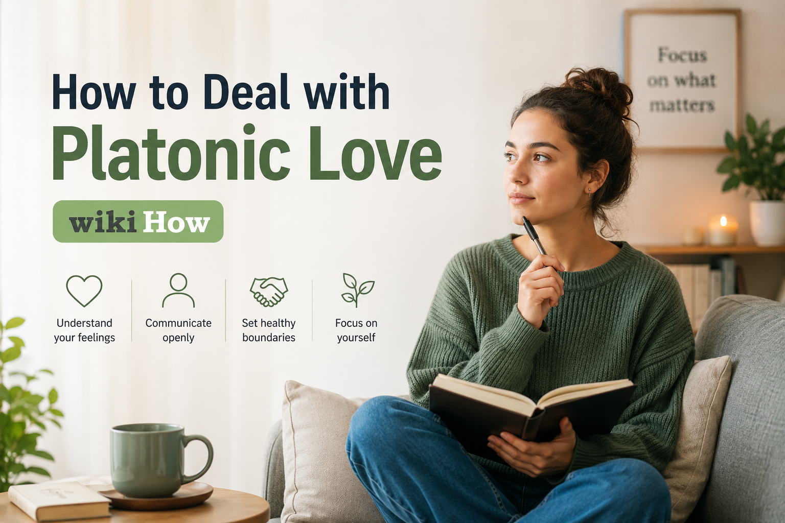 how to deal with platonic love wikihow