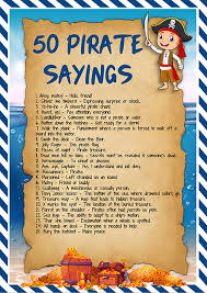 pirate sayings