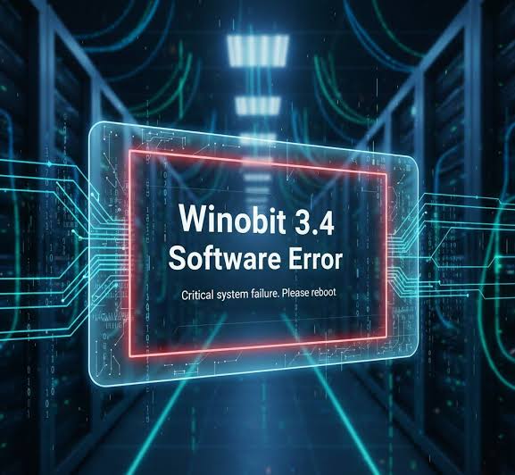 winobit3.4 software error